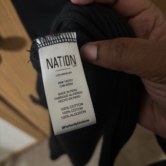 ANTHROPOLOGIE NATION LTD RIBBED MIDI DRESS   NWOT SZ S - Picture 7 of 8